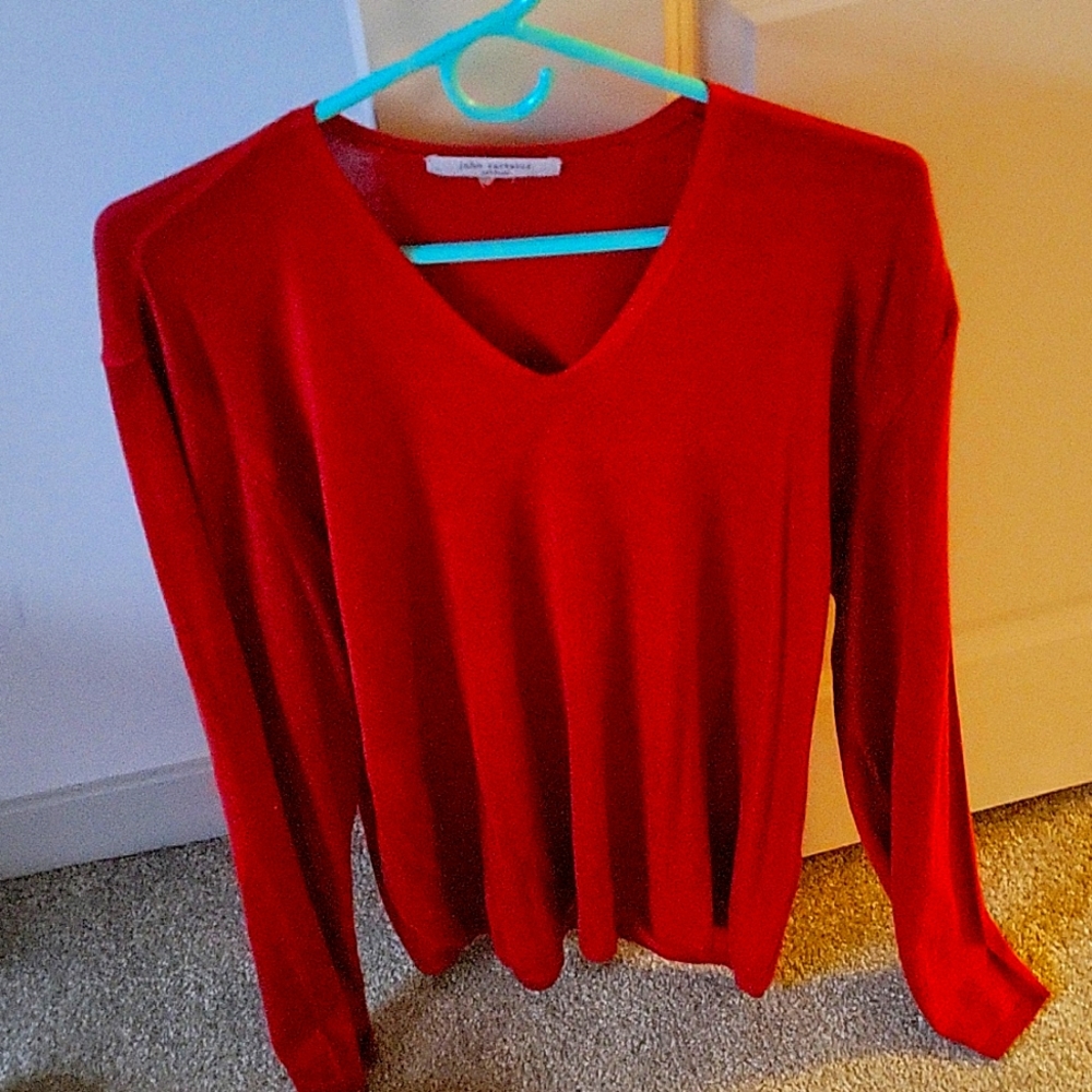 JOHN VARVATOS (Artisan Vneck Cashmere)size L